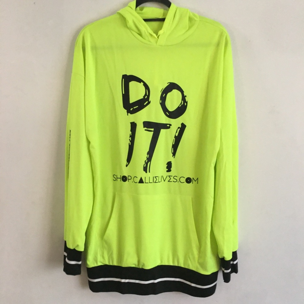 Callie Lives “Do IT” Hoodie Top: Size 2X - Picture 12 of 17